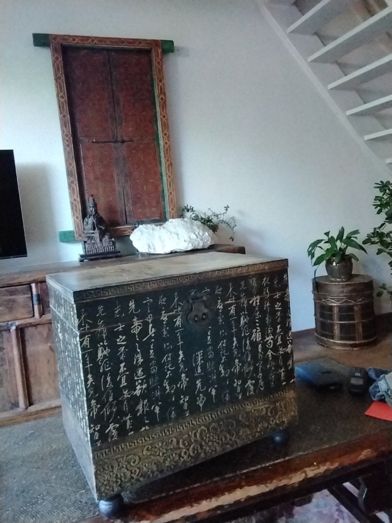 Chinese opberg kist, Ophalen, Minder dan 50 cm, Gebruikt, Minder dan 50 cm