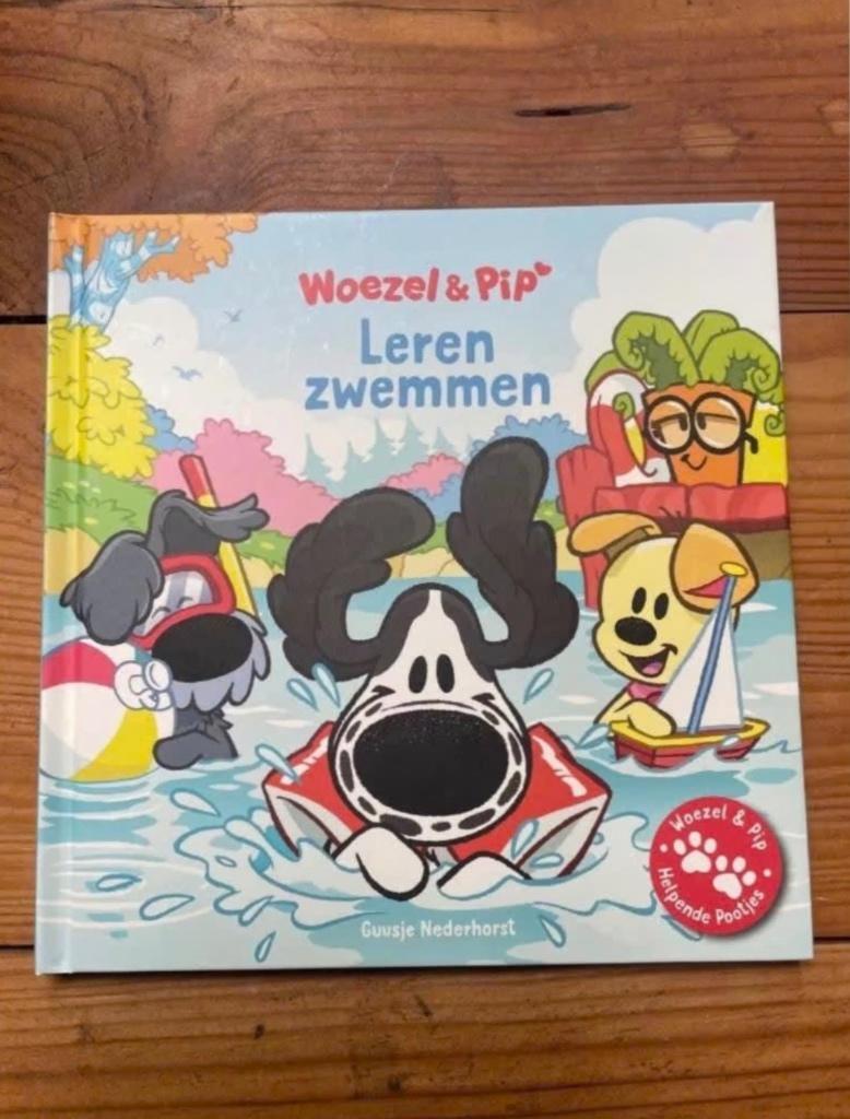 Woezel en Pip Leren Zwemmen Zwemles Peuterboeken Boekje Boek, Boeken, Ophalen of Verzenden, Zo goed als nieuw, Guusje Nederhorst