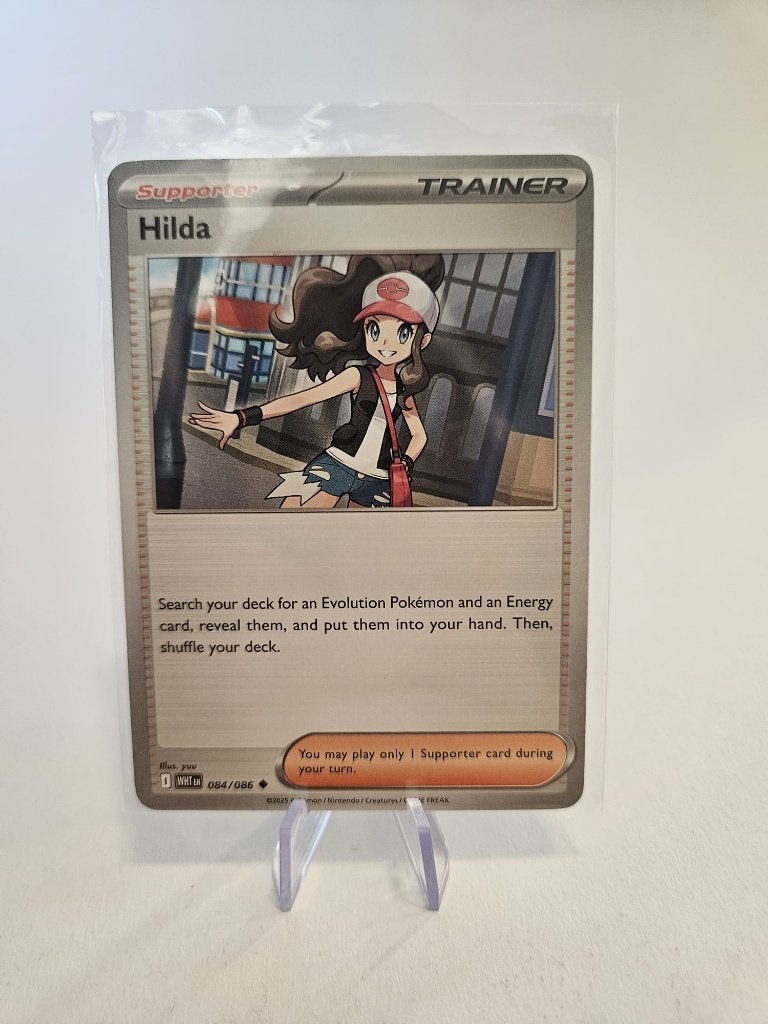 Hilda 084/086 Pokémon White Flare – Near Mint, Ophalen of Verzenden, Zo goed als nieuw, Losse kaart
