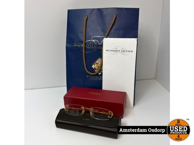 Cartier Picadilly montuur CT0092O | Nette staat + bon, Sieraden, Tassen en Uiterlijk, Cartier, Zo goed als nieuw, Support@cartier.com