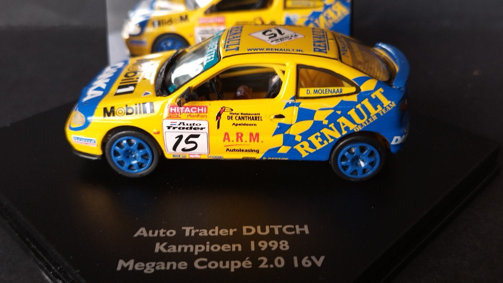 Renault Clio Cup Molenaar 1:43 Vitesse Pol, Overige merken, Auto, Verzenden, .