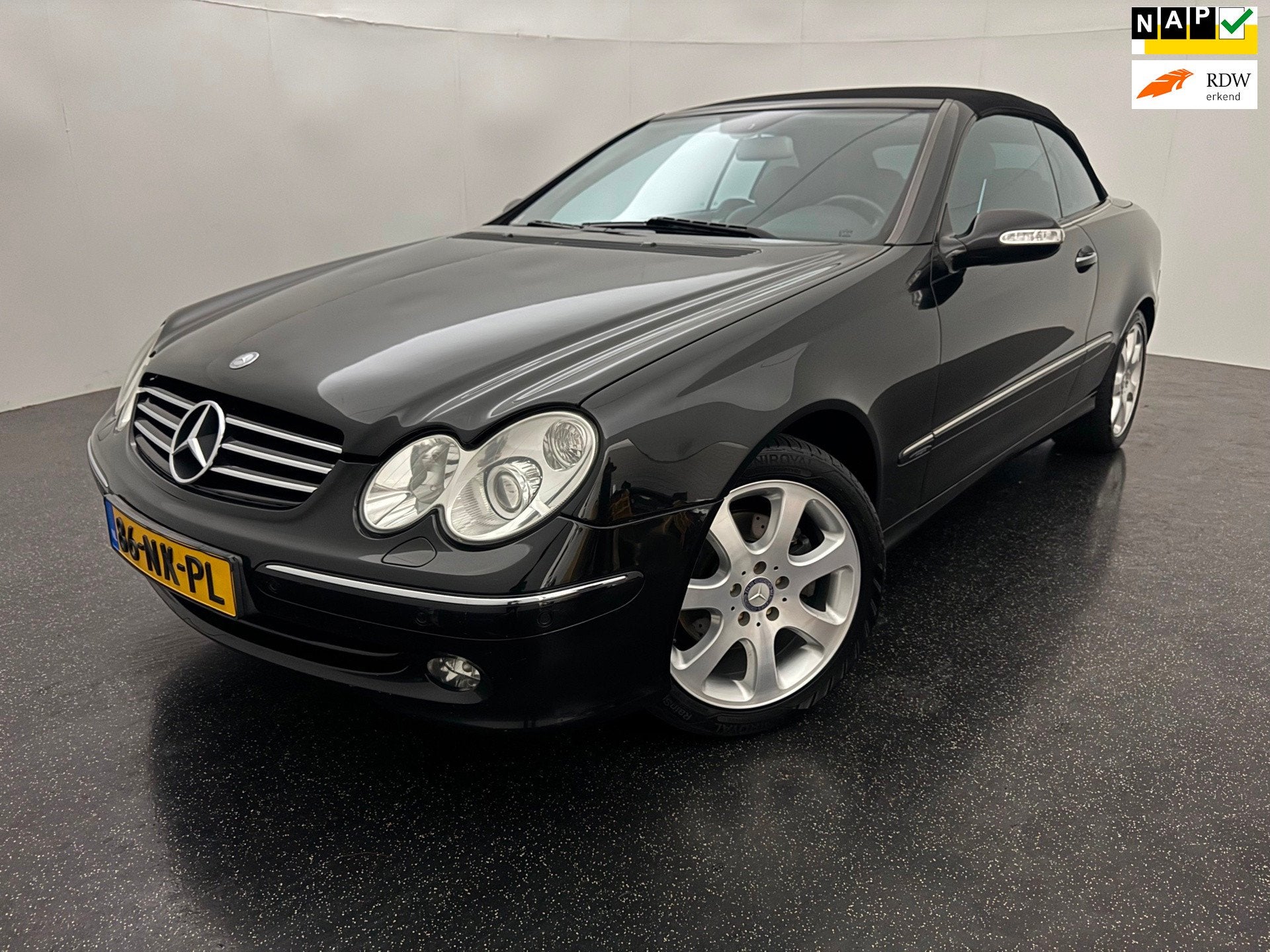 Mercedes-Benz CLK-klasse Cabrio 320 Elegance, Automaat, Achterwielaandrijving, Gebruikt, Cabriolet