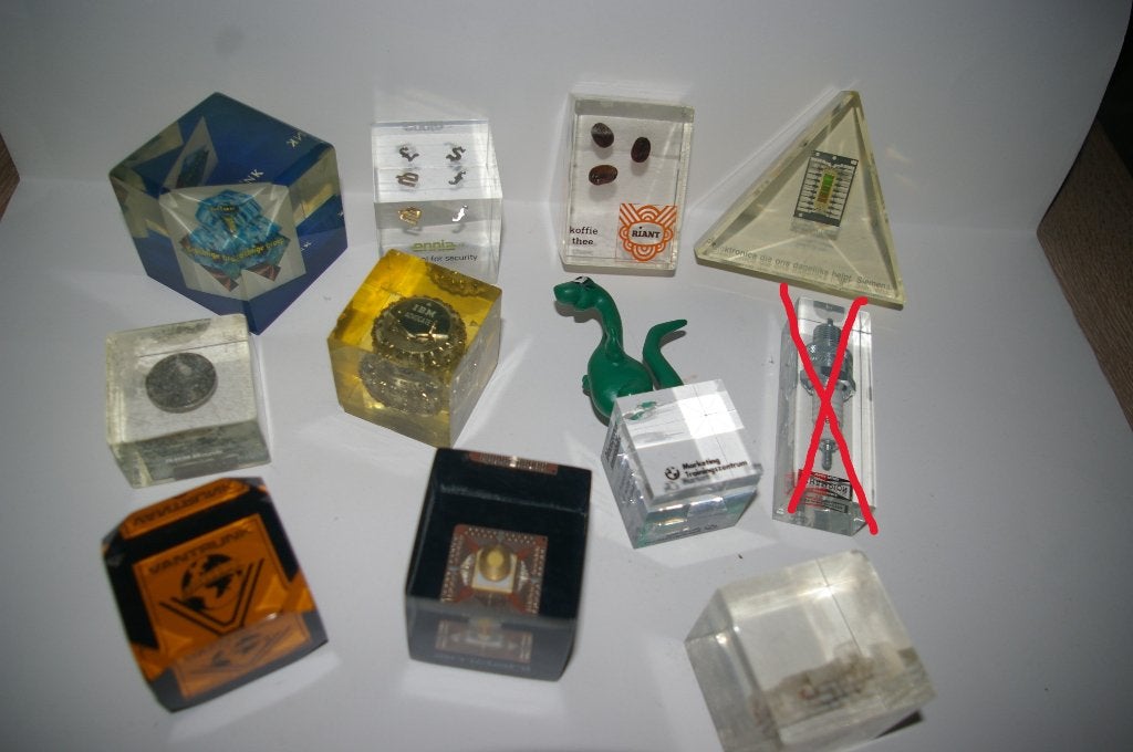 Reclame in kunsthars 33 stuks, Ophalen of Verzenden