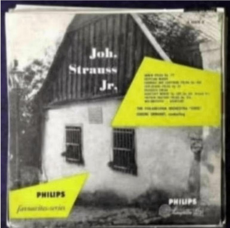 LP singel, elpee single Johann Strauss Junior Eugene Ormandy, Cd's en Dvd's, Vinyl | Klassiek, Overige formaten, Overige typen