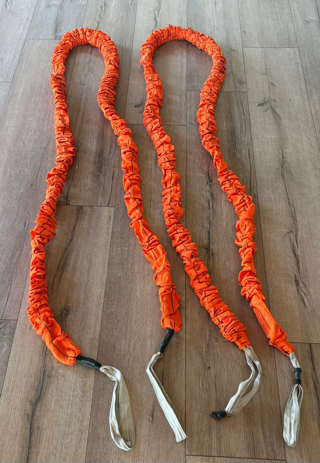 2x Stroops weerstandsbanden 310cm/fitness/functionaltraining, Sport en Fitness, Ophalen of Verzenden, Gebruikt, Weerstandband