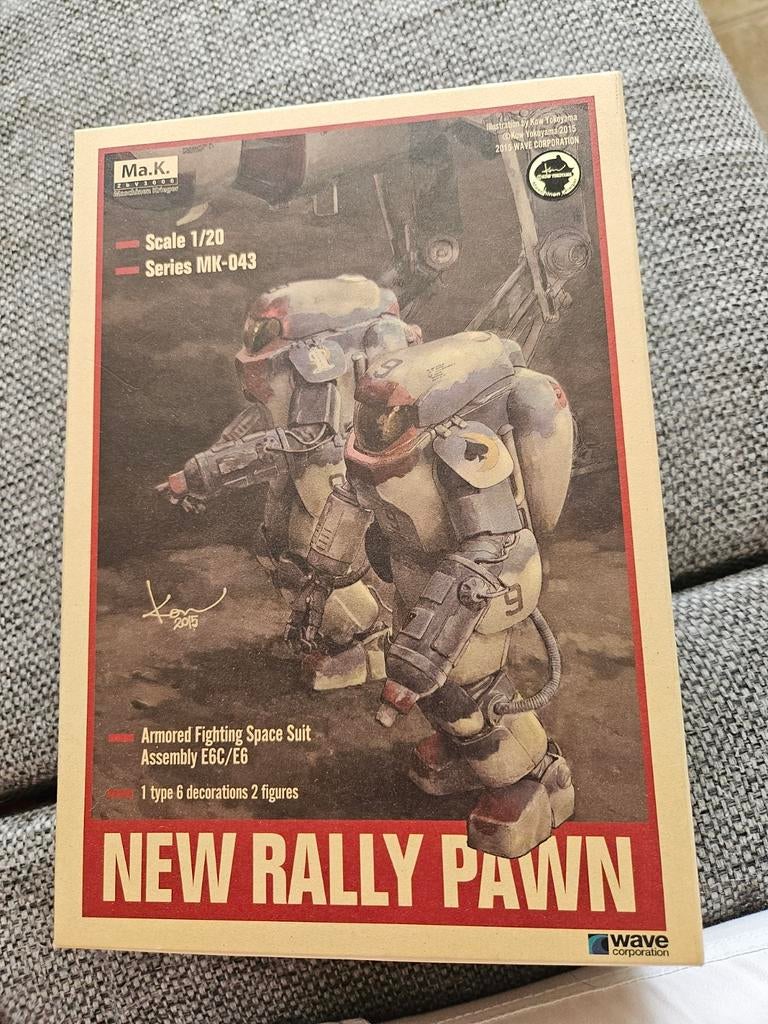 Wave 1/20 Ma.K New RALLY PAWN Kit. MK-043, Ophalen of Verzenden
