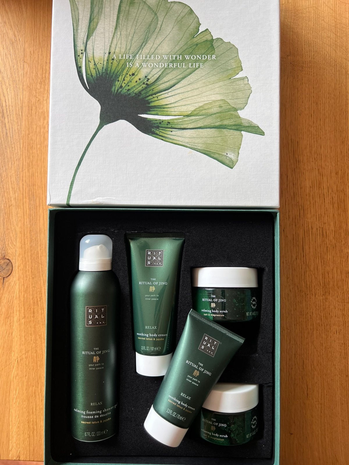 Rituals Jing Giftset 💚🎁 Nieuw!, Ophalen of Verzenden, Nieuw, Bad & Douche