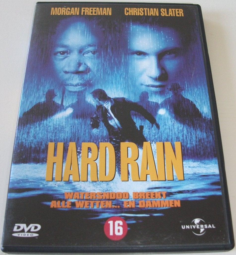 Dvd *** HARD RAIN *** Watersnood breekt alle wetten..., Vanaf 16 jaar, Ophalen of Verzenden, Zo goed als nieuw, Actiethriller