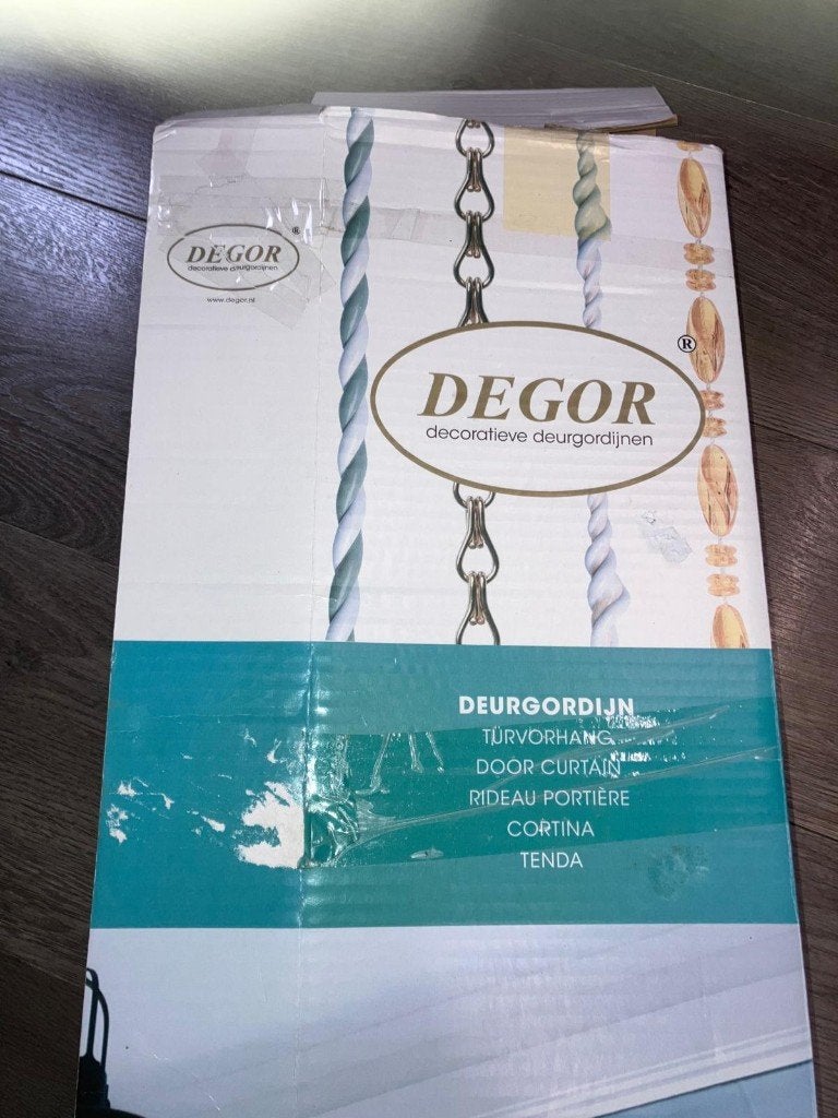 Nieuw in doos Degor Vliegen gordijn breed 93cm hoog 195cm, Ophalen, 93 cm, Overige merken, Nieuw