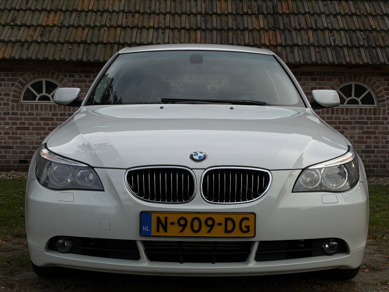 BMW 525I E60 youngtimer, Auto's, 2496 cc, Wit, Sedan, Geïmporteerd