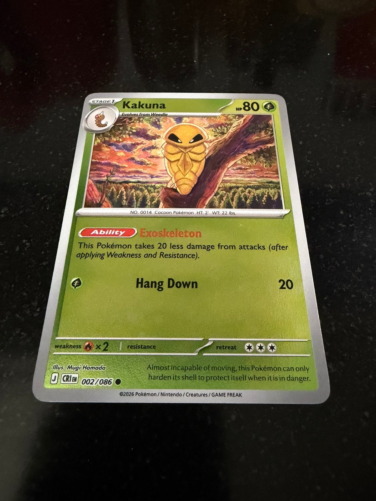 Pokemon 2026 J CRI EN (086) Ruil/Koop/Verkoop, Ophalen of Verzenden, Nieuw, Meerdere kaarten