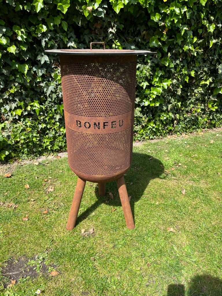 Nieuwe Bonfeu vuurton met bakplaat, Tuin en Terras, Ophalen of Verzenden, Nieuw, Vuurton