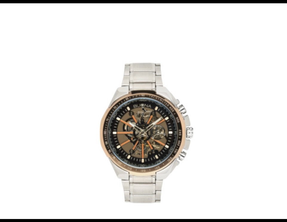 BUONA Crans Montana II Skeleton Automatisch Horloge – Nieuw, Overige merken, Staal, Staal, Polshorloge