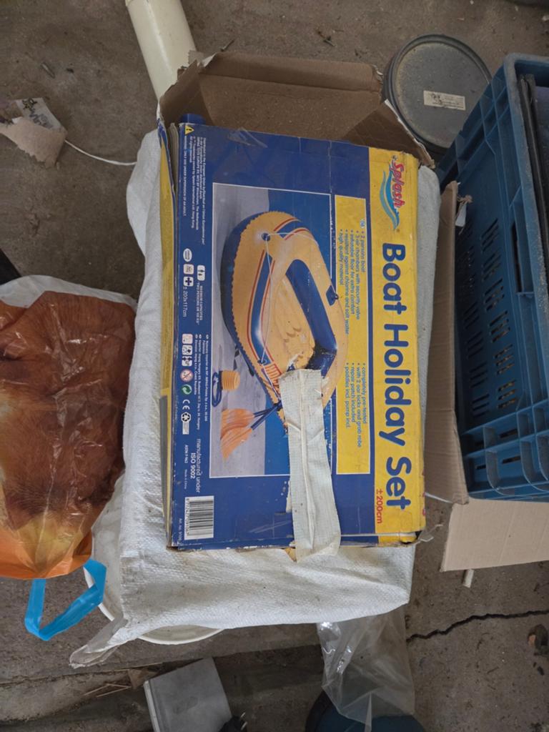 Rubberboot, Ophalen, Zo goed als nieuw, Twee personen, Overige typen