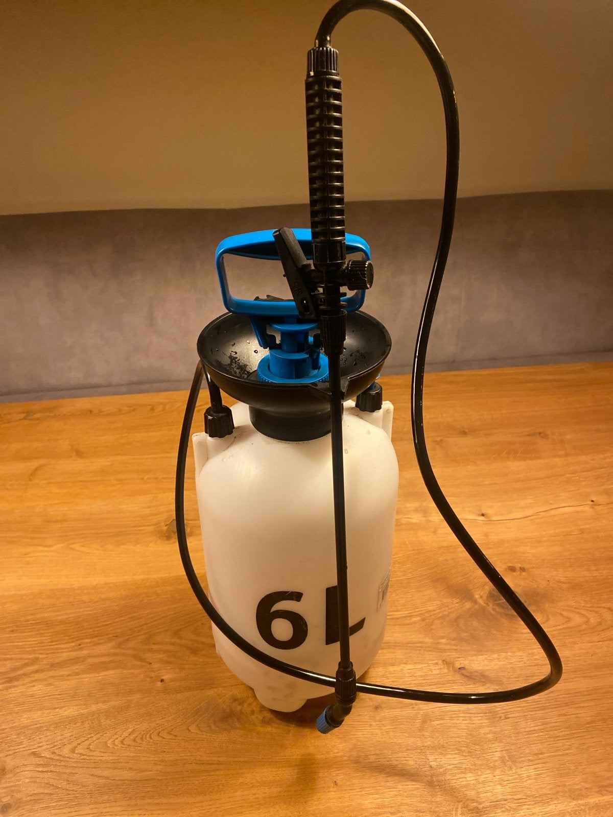Drukspuit 6 liter - Zo goed als nieuw, Tuin en Terras, Ophalen, Gebruikt, Handsproeier