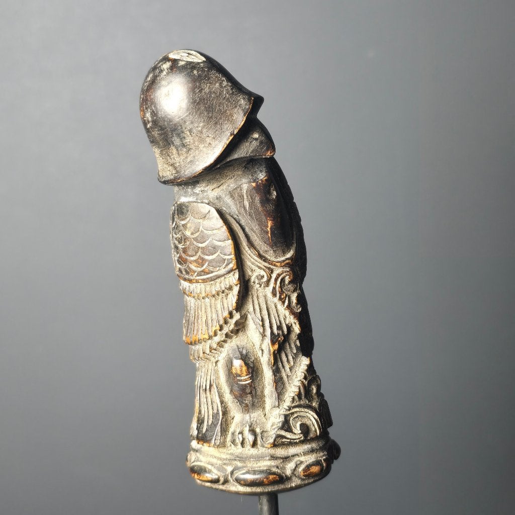 Keris / kriss handvat / Erotische fallus vorm . Indonesië, Ophalen of Verzenden, Handgemaakt, Beeld, Indonesië