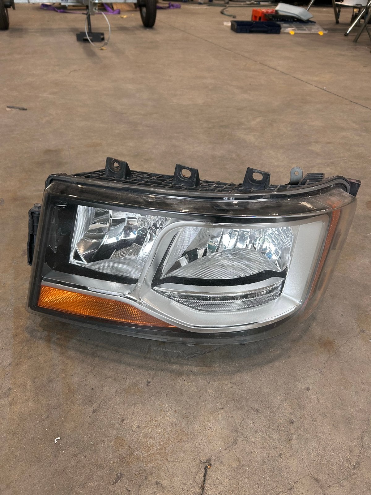 Scania Halogeen Koplamp Origineel Gebruikt, Ophalen of Verzenden, Gebruikt, Voor, Bumper