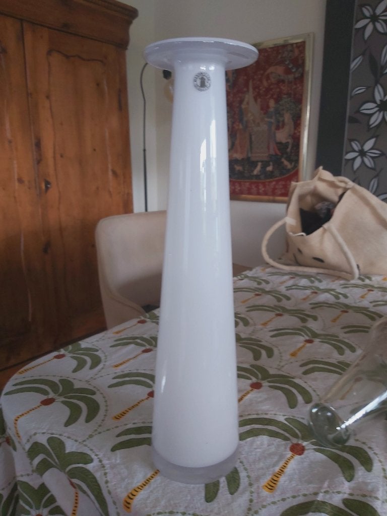 Vaas ikea, Ophalen of Verzenden, Nieuw, Wit, Glas