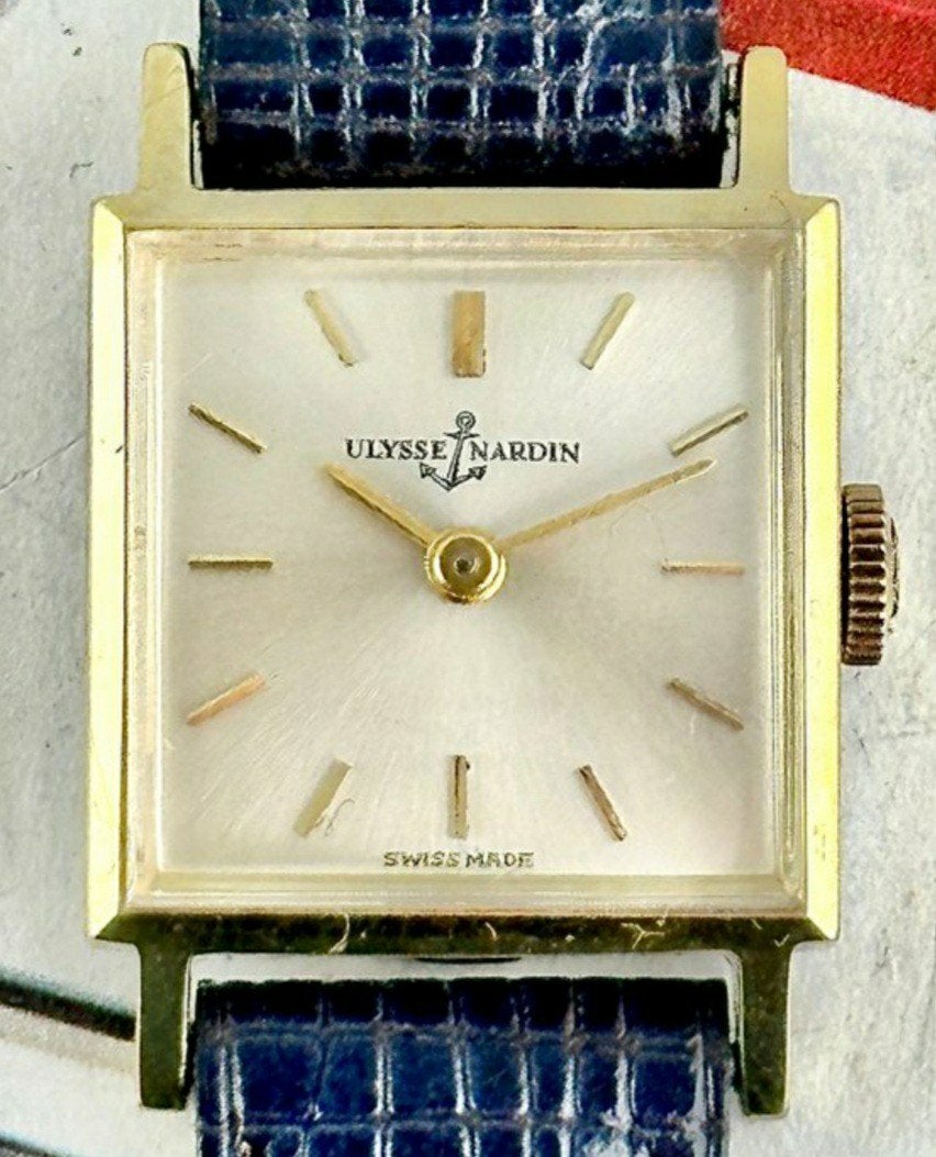 Ulysse Nardin dames, Sieraden, Tassen en Uiterlijk, Horloges | Dames, Ophalen of Verzenden, Leer, Overige merken