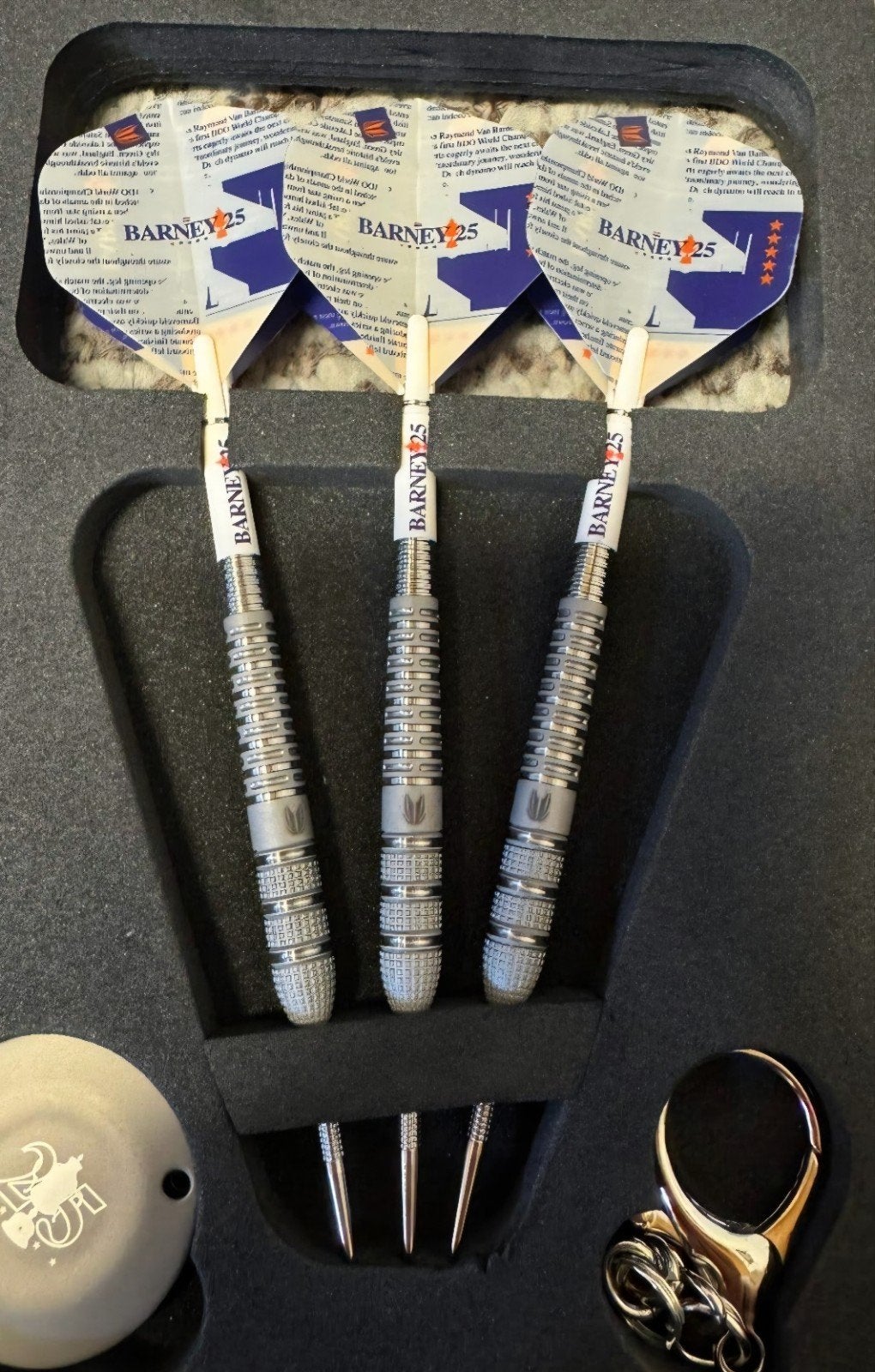 Target Raymond van Barneveld Barney25 Darts 21g 95% Swiss, Ophalen of Verzenden, Nieuw