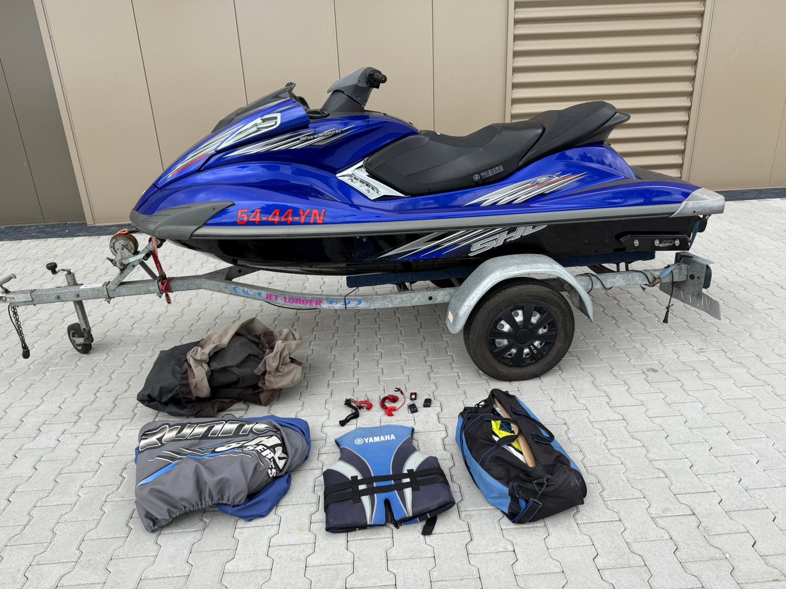 Yamaha FX SHO supercharged 1800cc waterscooter met extra’s, Ophalen of Verzenden, Zo goed als nieuw, Benzine, 200 pk of meer