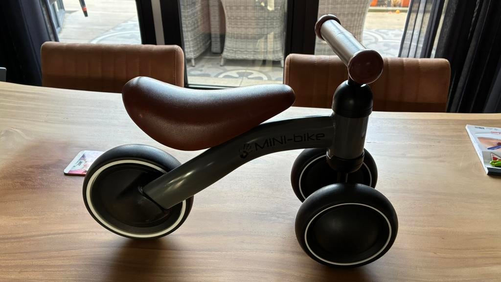 Mini bike loopfiets grijs/bruin, Ophalen, Gebruikt, Loopfiets