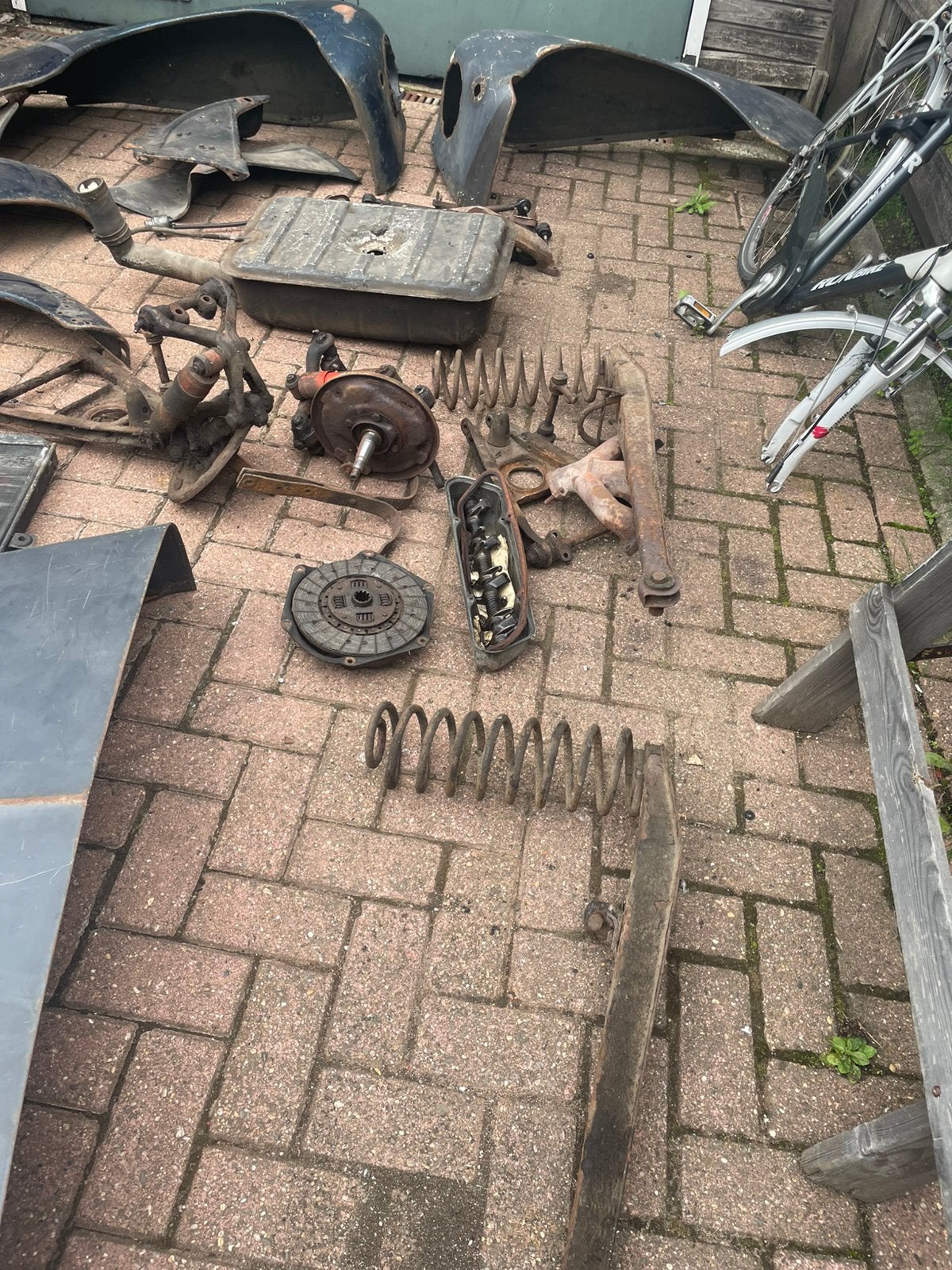 Volvo kattenrug onderdelen, Ophalen, Gebruikt, Volvo, Voor