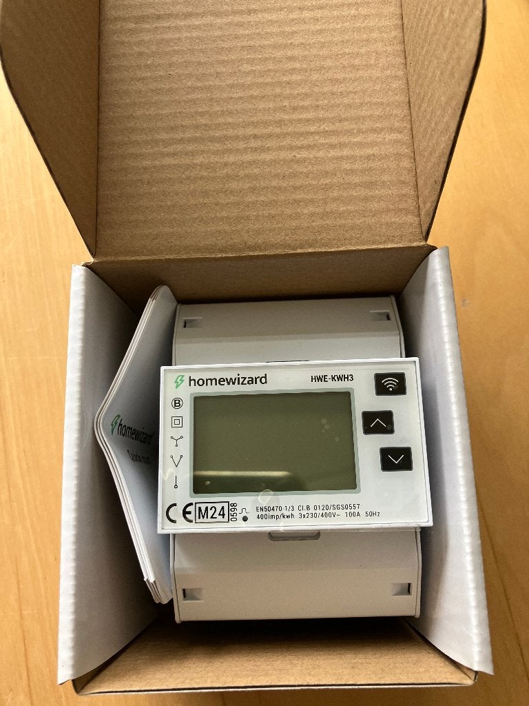 HomeWizard 3-Fase kWh Energy Meter, Ophalen of Verzenden, Nieuw, Overige typen
