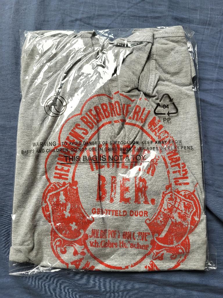 Heineken t-shirts, Ophalen of Verzenden, Nieuw, Maat 48/50 (M), Zwart