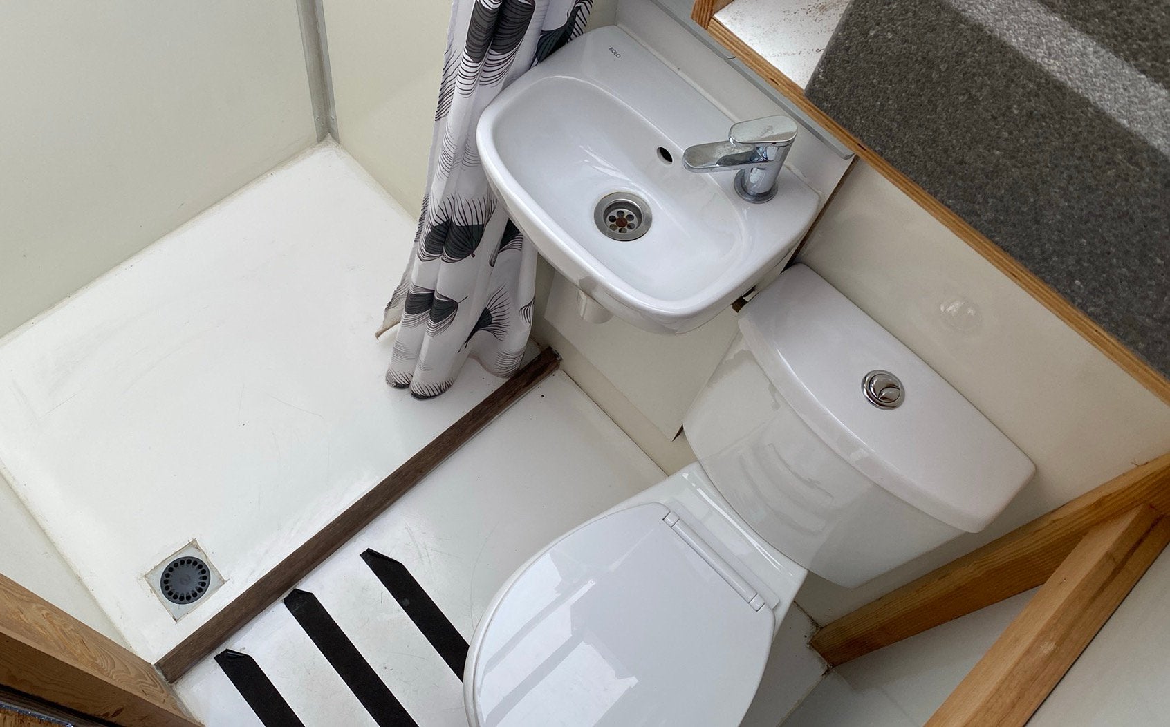 Douche- en wc hokje voor buiten, Ophalen, Gebruikt, Overige typen