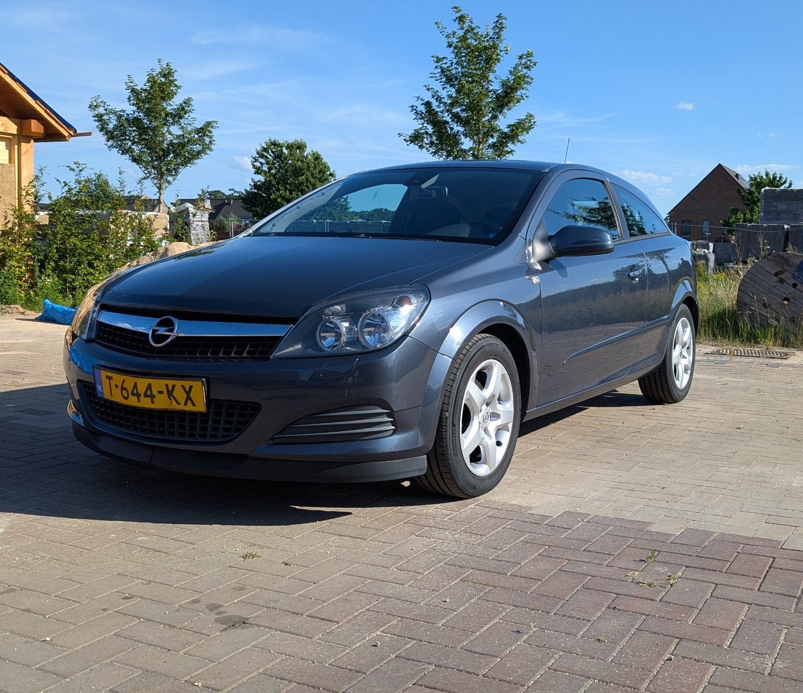 Opel Astra GTC 1.4 Business, Stof, 4 cilinders, Blauw, Handgeschakeld