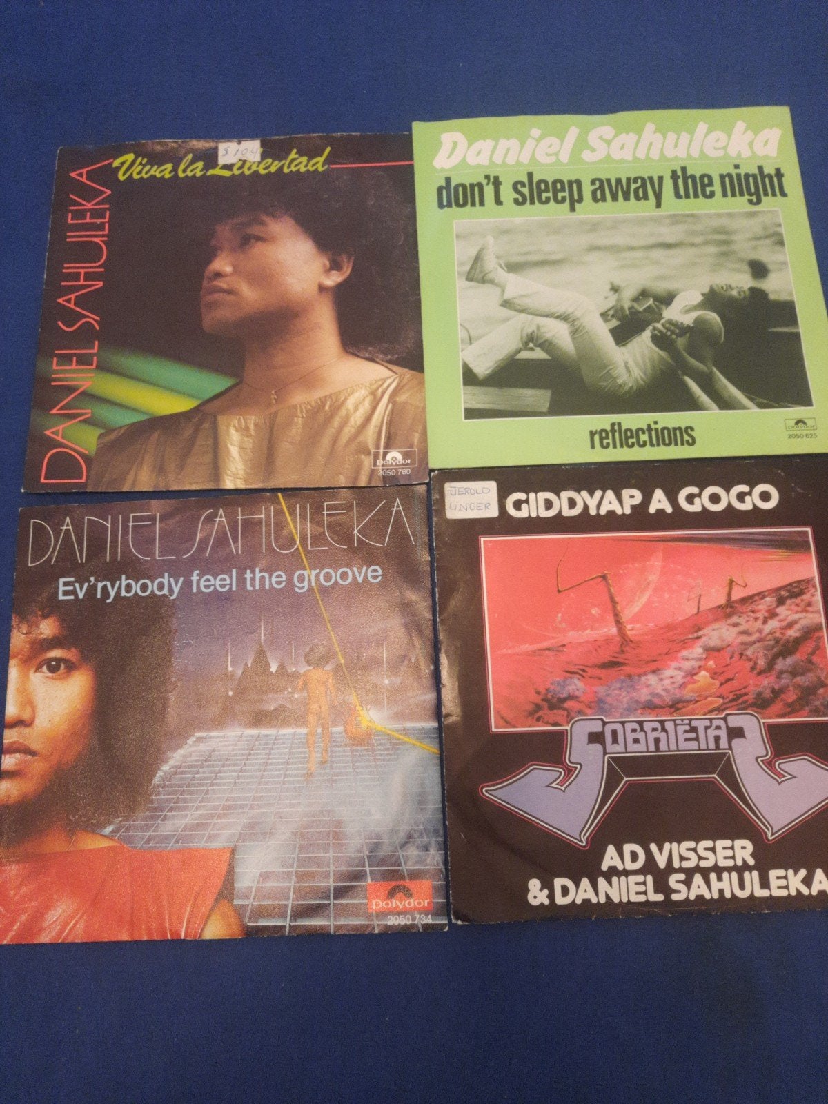 7x vinyl singels van Daniel Sahuleka, Cd's en Dvd's, Vinyl | Pop, Ophalen of Verzenden