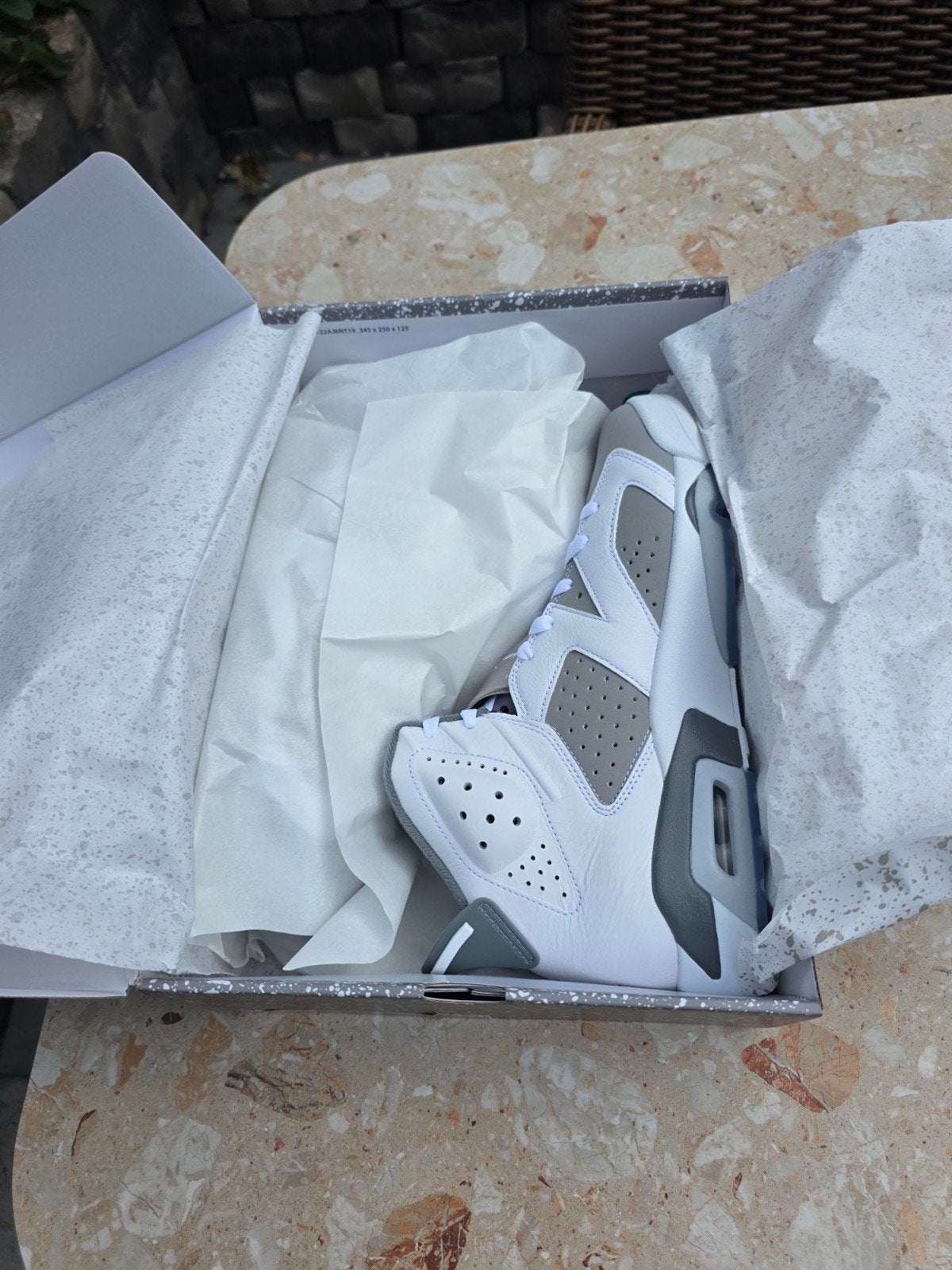 Nike Air Jordan 6 Retro Cool Grey - Maat 44.5 nieuw in doos, Kleding | Heren, Schoenen, Wit, Nieuw, Ophalen of Verzenden, Sneakers of Gympen