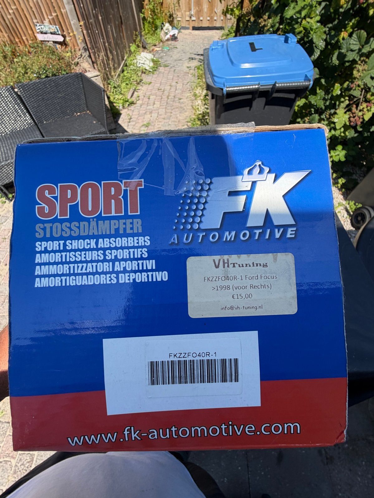 Schokdempers Ford Focus 1.6 2005 (links en rechts), Ophalen, Gebruikt, Ford