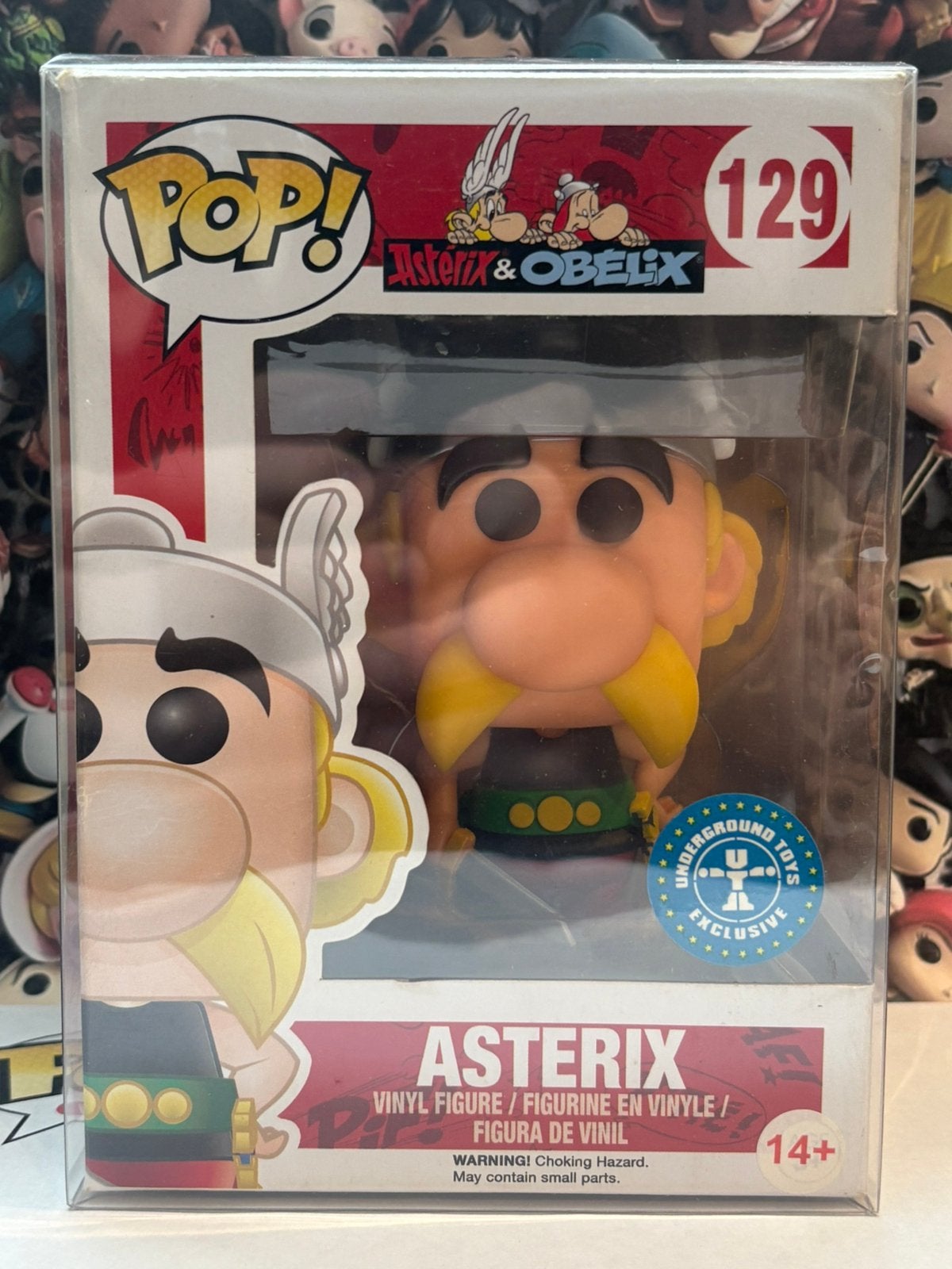 Funko pop Asterix 129 Asterix & obelix underground toys, Ophalen of Verzenden, Zo goed als nieuw