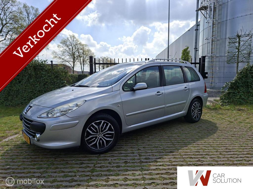 Peugeot 307 SW 1.6-16V Pack PANO CLIMA CRUISE PDC, Gebruikt, 4 cilinders, 715 kg, 7 stoelen