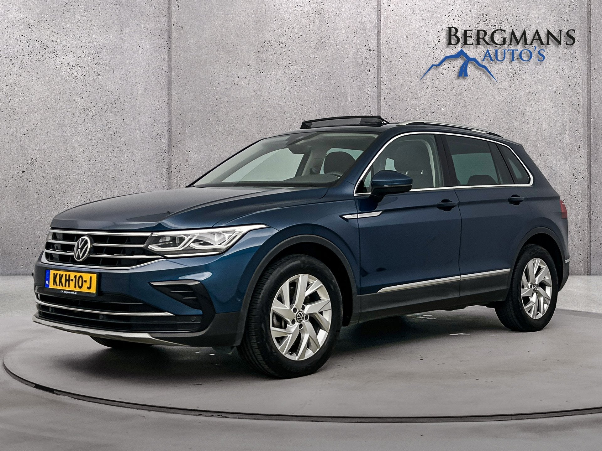Volkswagen Tiguan 2.0 TSI 4Motion Highline // 2500KG TREKVER, Gebruikt, 1984 cc, Blauw, 2500 kg