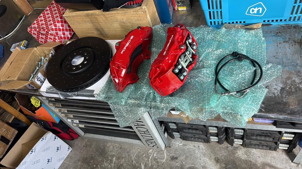 Big Brake Kit Porsche Z17 330mm, Seat Leon 1M, Golf 4, Ophalen of Verzenden, Nieuw, Seat