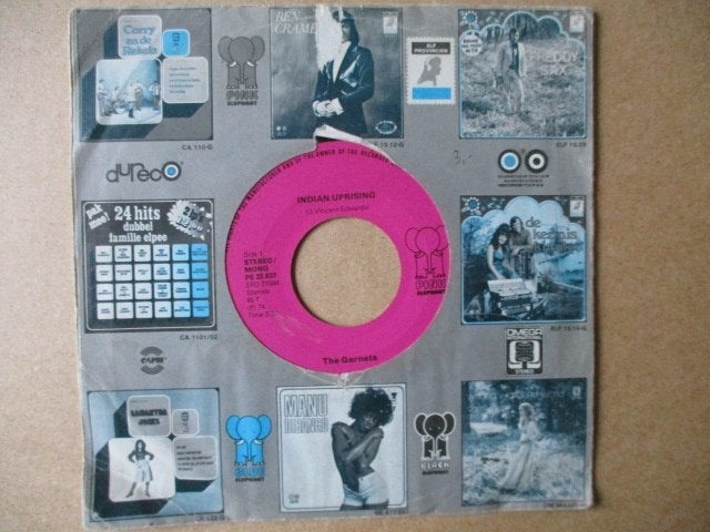 s2360 the garnets - indian uprising, Cd's en Dvd's, Ophalen, Gebruikt, 7 inch, Overige genres