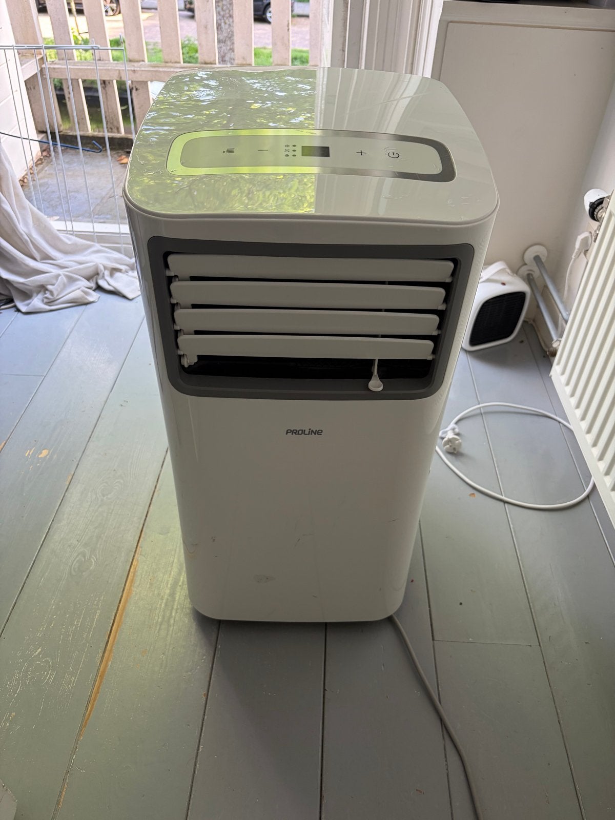 Proline Mobiele Airco met Afstandsbediening, Ophalen, Gebruikt, Minder dan 60 m³, 3 snelheden of meer