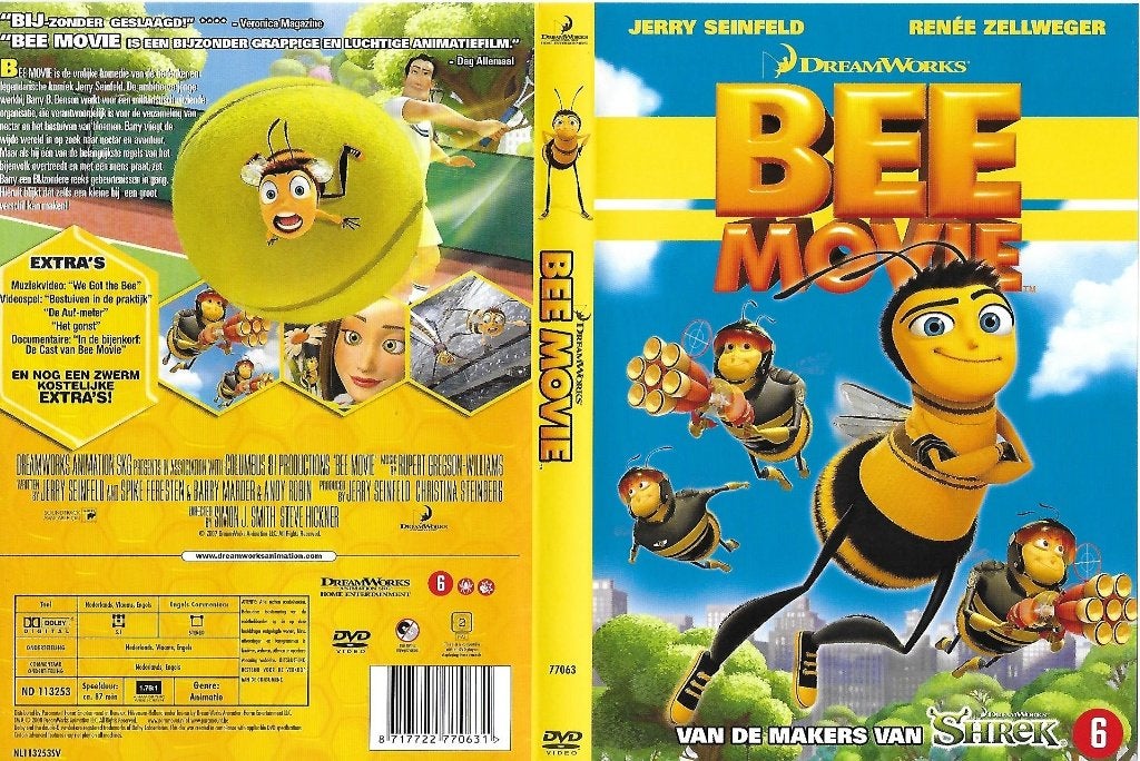 Bee movie, Vanaf 6 jaar, Ophalen of Verzenden, Zo goed als nieuw