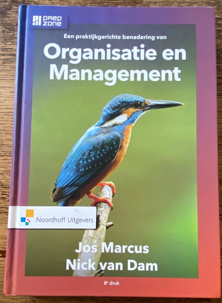 Jos Marcus; Organisatie en Management, Ophalen of Verzenden, Beta, Zo goed als nieuw, HBO