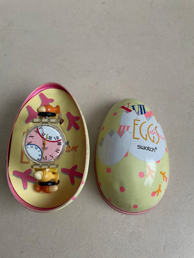 Swatch Eggs Dream GZ128PACK (Easter Special 1994), Verzamelen, Ophalen of Verzenden, Zo goed als nieuw