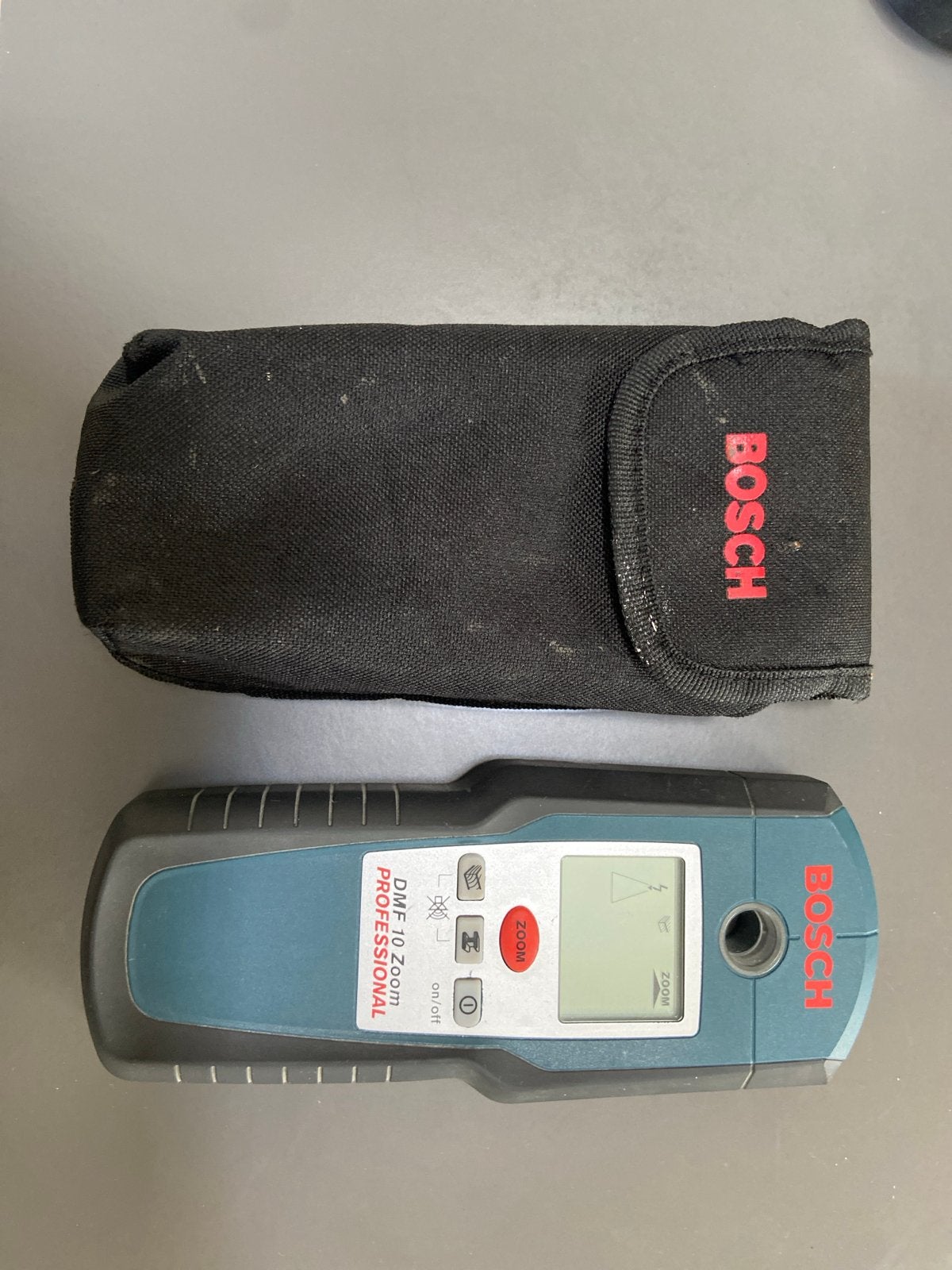 Bosch DMF 10 Zoom Professional digitale detector, Ophalen of Verzenden, Gebruikt, Elektriciteit