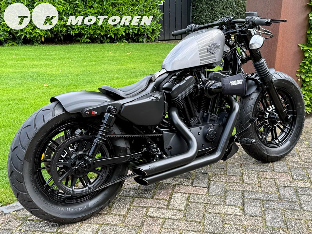 ⭐️ UNIEKE CUSTOM Harley Davidson Sportster 1200 FORTY EIGHT, Motoren, Motoren | Harley-Davidson, 2 cilinders, Occasion, Bedrijf