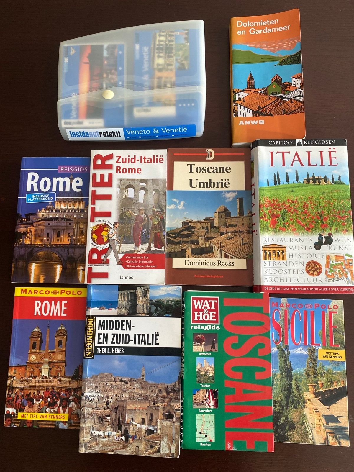 Reisgidsen Italië: Rome, Toscane, Sicilië, Venetië, etc., Boeken, Europa, Ophalen of Verzenden, Reisgids of -boek, Gelezen