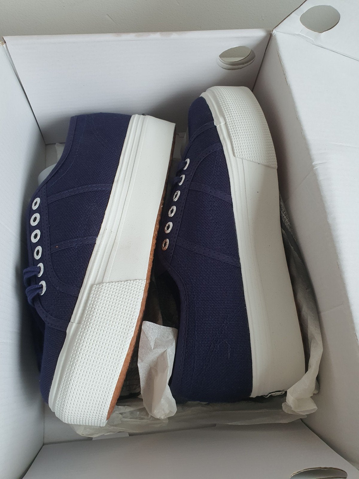 Superga 2790 ACOTW Linea Up and Down - Navy, Ophalen, Blauw, Nieuw, Sneakers of Gympen