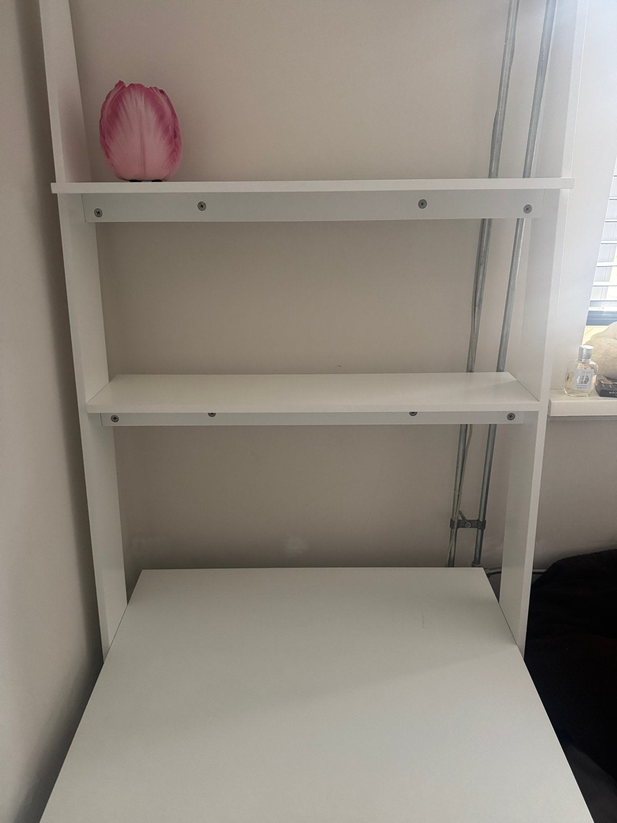 La Redoute wit wandrek/bureau, Ophalen, Opbergruimte, Gebruikt, La Redoute