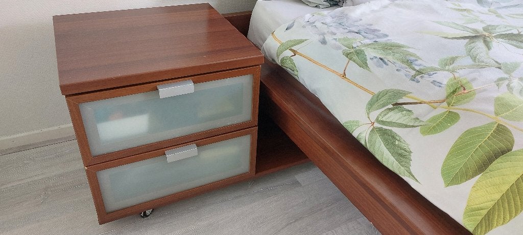 IKEA Hopen nachtkastjes - GRATIS, Ophalen, Gebruikt, Minder dan 45 cm, Minder dan 55 cm