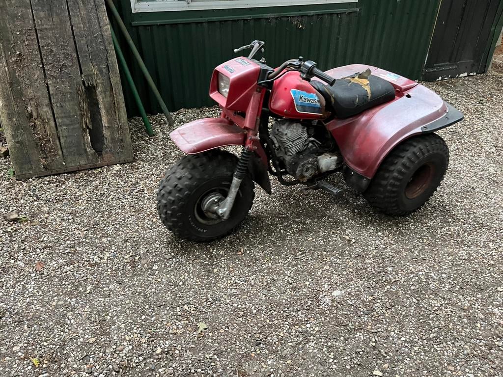 Kawasaki KLT 185 Trike – Project / Opknapper, Fietsen en Brommers, Brommers | Crossbrommers, Ophalen, Zo goed als nieuw, Overige merken